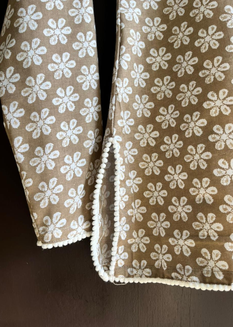 GUL- Beige short kurti