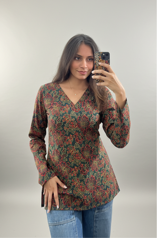 ‘KAAMINI’ - Short kurti with full sleeves