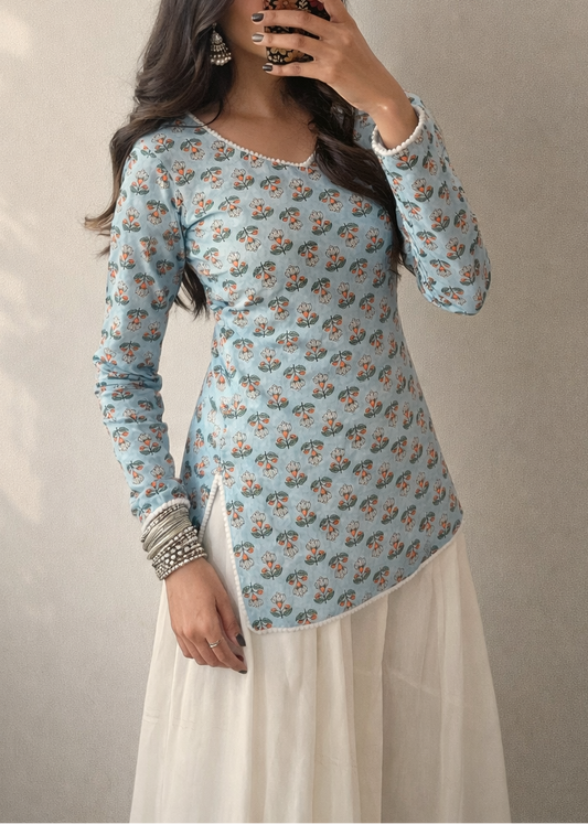AASMAN - SHORT KURTI