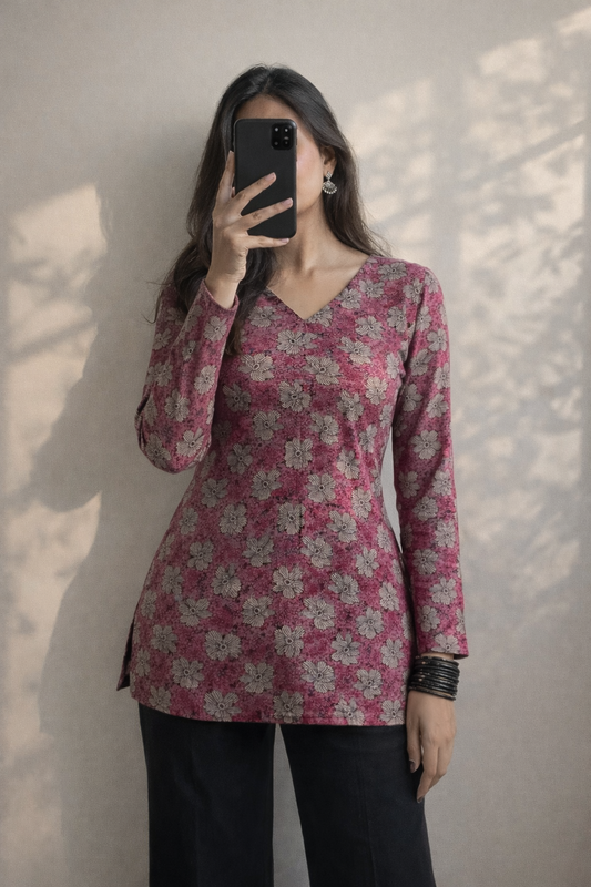 ADITI - WINTER SHORT KURTI