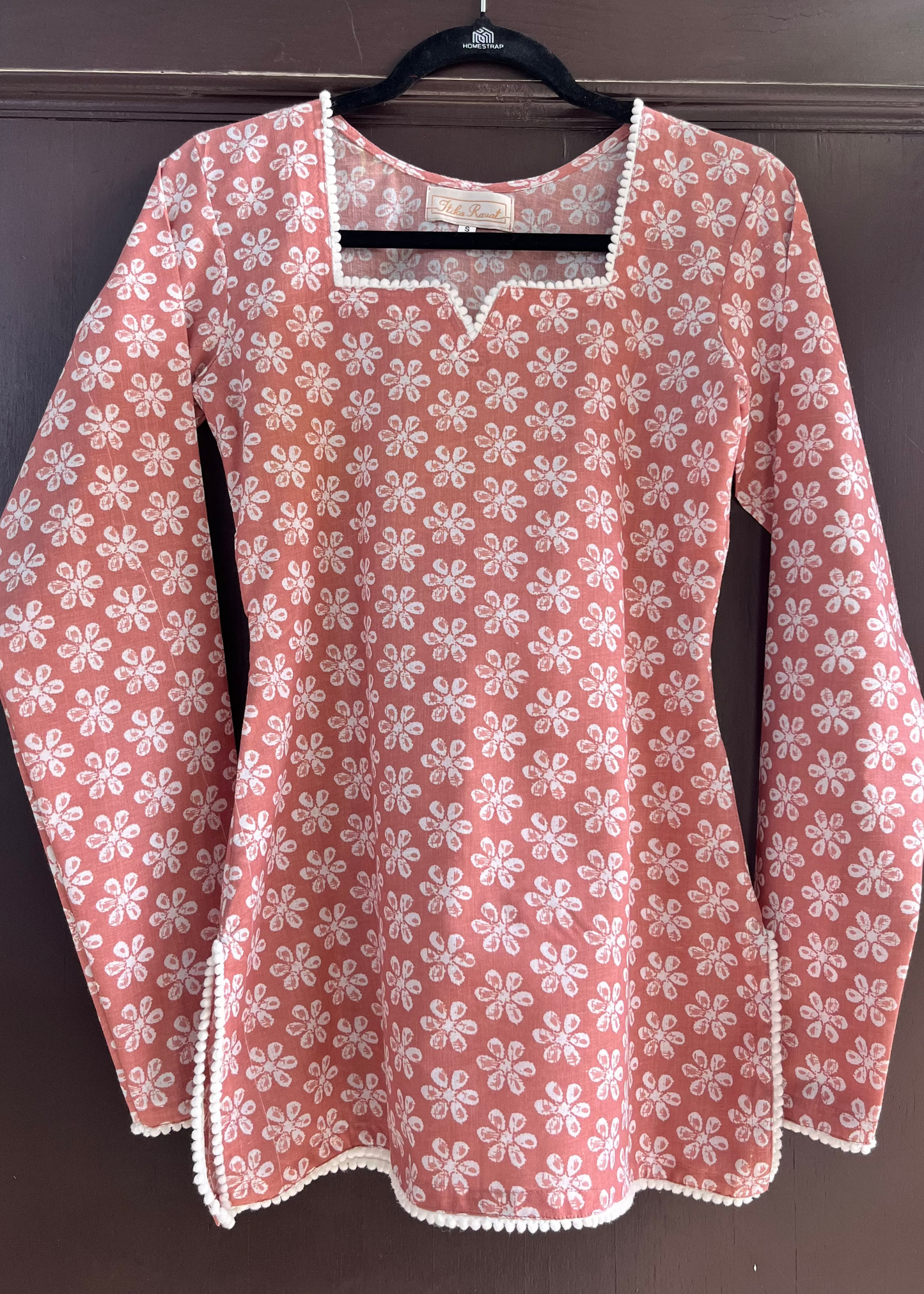 GUL - peach short kurti