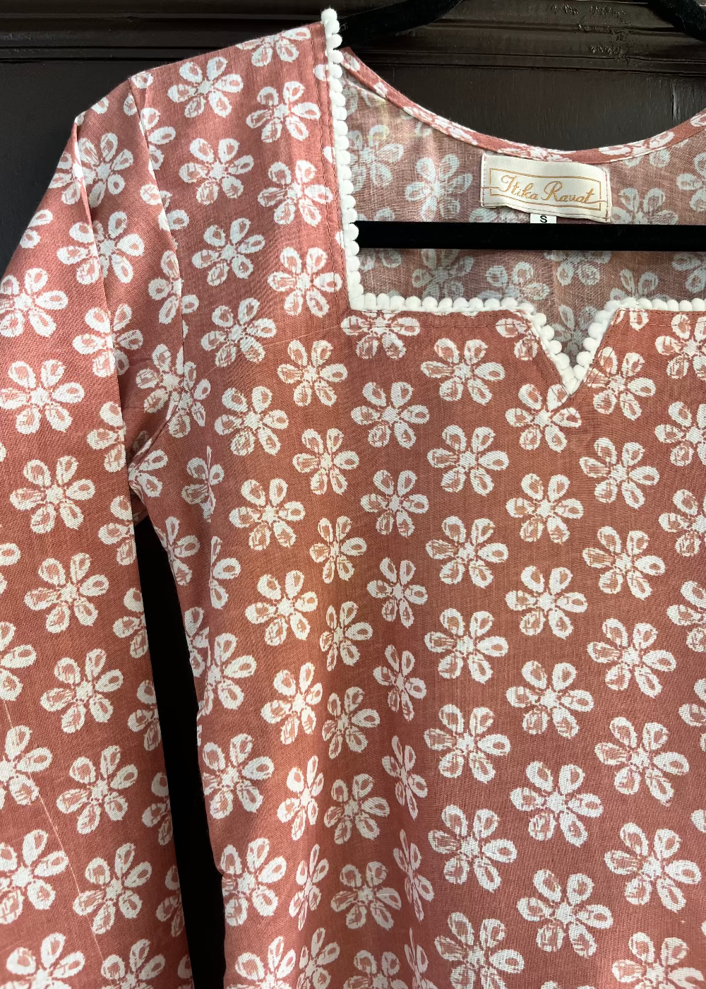 GUL - peach short kurti