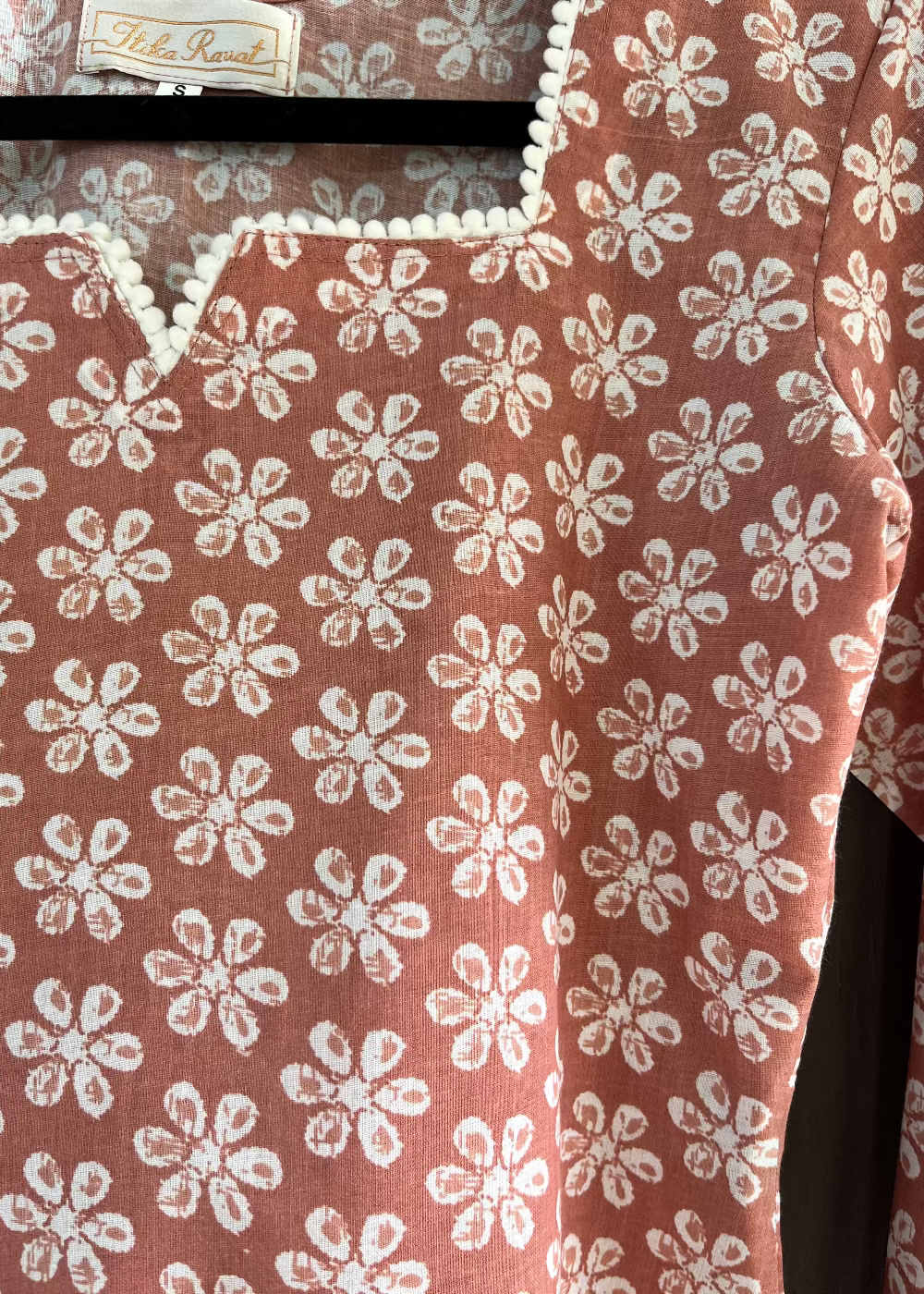 GUL - peach short kurti