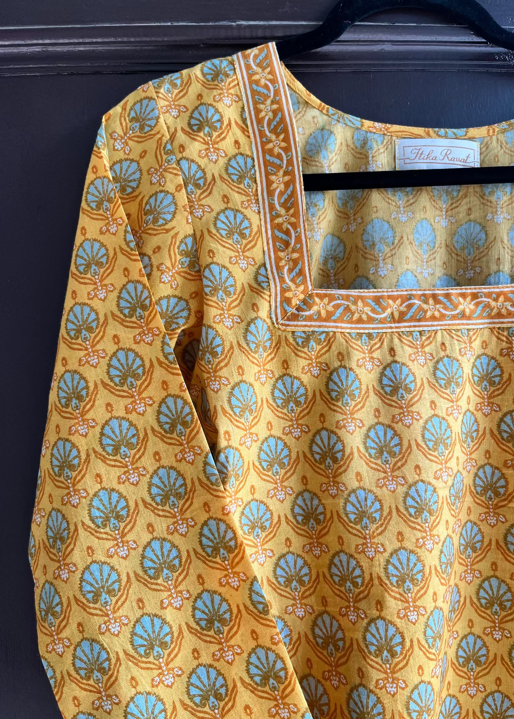 PEELI DHOOP - SHORT KURTI