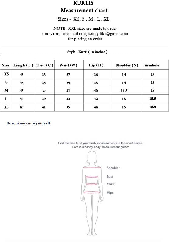 Laya -  Ajrakh Print Straight Kurti