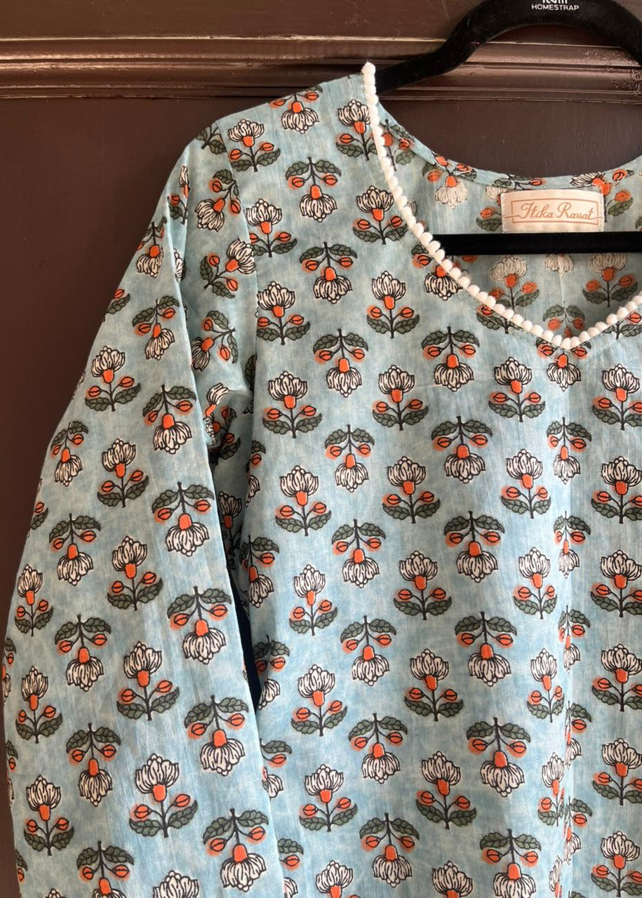 AASMAN - SHORT KURTI