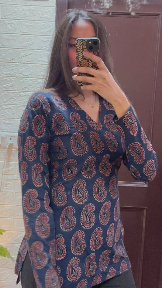 Maya - Cotton short kurti