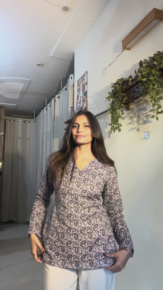 MAYA - WINTER SHORT KURTI