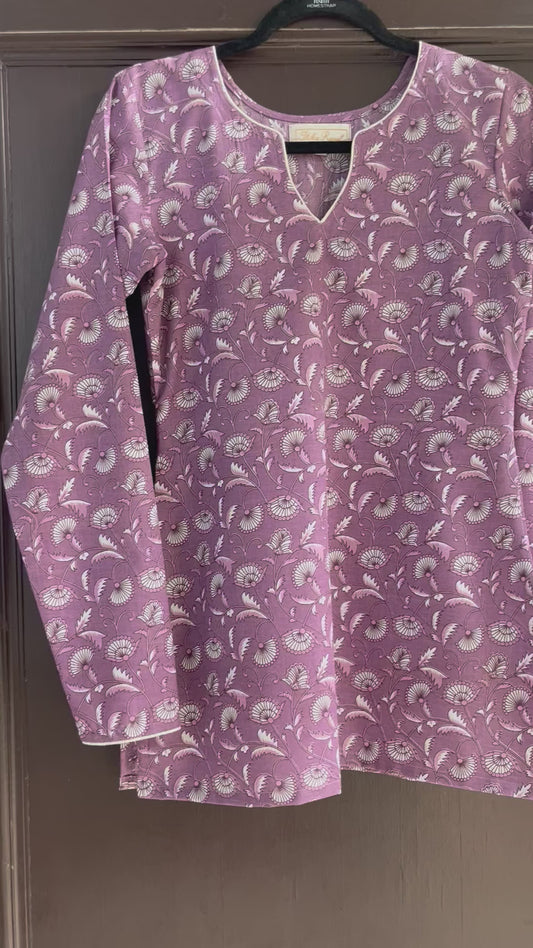 BAHARA - Cotton short kurti